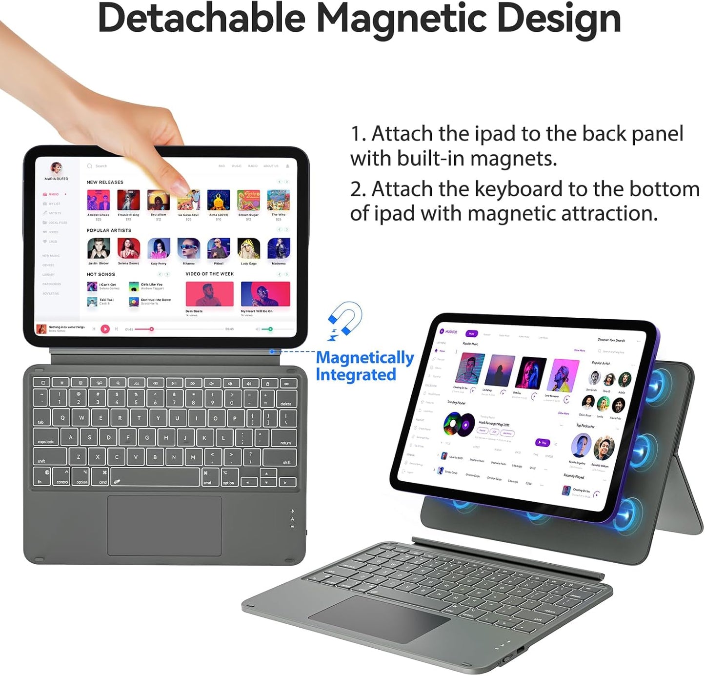 TOUCH IPAD 10TH GENERATION CASE WITH KEYBOARD